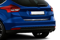 Ford Focus III 2011-2017 Modanatura bagagliaio 2015-2017 (Hatchback, acciaio inox) foto 1