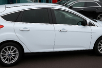 Ford Focus III 2011-2017 Kit completo cornici finestrini HB (12 pz, acciaio inox) foto 1