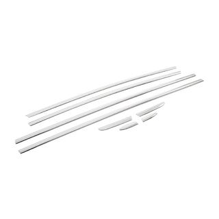 Modanature inferiori finestrini acciaio inox (8 pz) foto 2