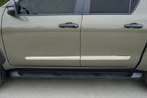 Mercedes X class 2017-2020 Modanature Porte Acciaio Inox (4 pz) foto 1