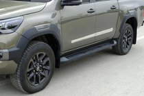 Mercedes X class 2017-2020 Modanature Porte Acciaio Inox (4 pz) foto 4