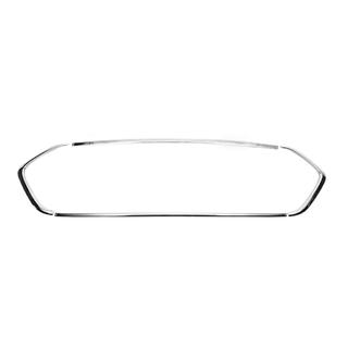 Cornice cromata per griglia anteriore 2018+ (4 pz, acciaio inox) Ford Custom 2013-2022 foto 2