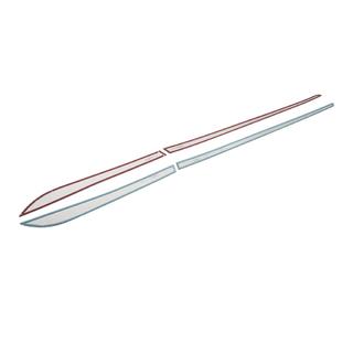 Modanature Porte SD (4 pz, Acciaio Inox) foto 3
