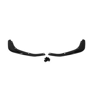 Flap paraurti anteriore (2 pz, nero) Honda Civic Sedan X 2016-2021 foto 2