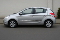 Hyundai I-20 2012-2014 Modanature Porte Acciaio Inox (4 pz) foto 1
