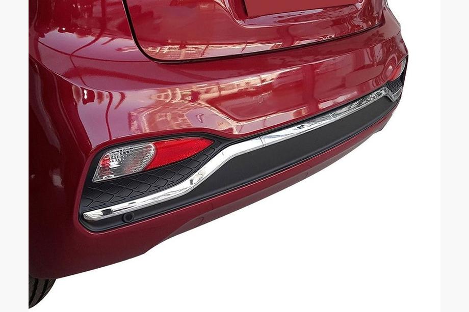 Hyundai I-20 2014-2020 Protezione bordo paraurti posteriore 2018-2020 acciaio inox Image