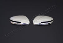Hyundai I-20 2014-2020 Coperture Specchietti V2 (2 pz, Acciaio Inox) foto 2
