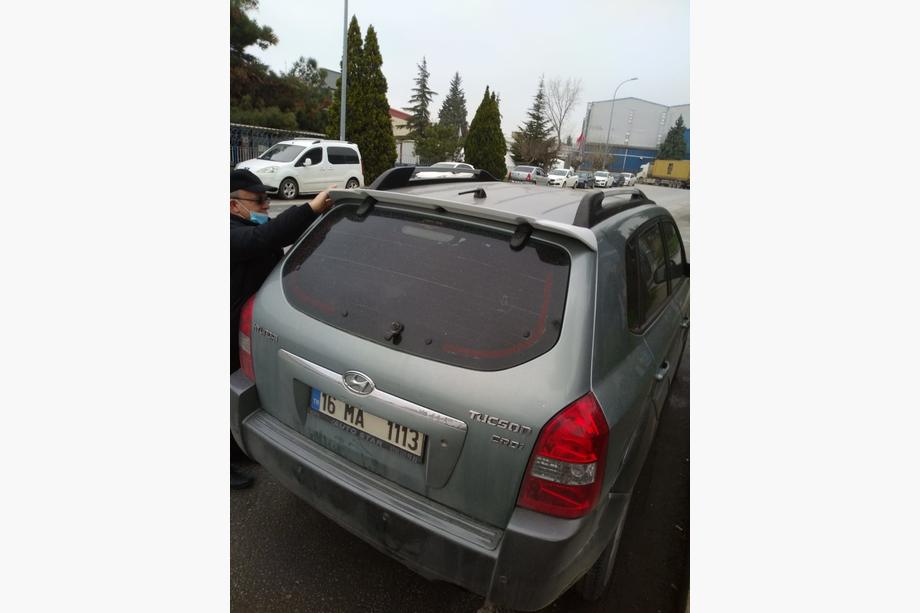 Hyundai Tucson JM 2004- Spoiler Meliset (primer per verniciatura) Image