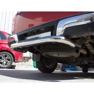 Protezione Posteriore Amazon Silver (76 mm, Acciaio Inox) Isuzu D-Max 2019- foto 1