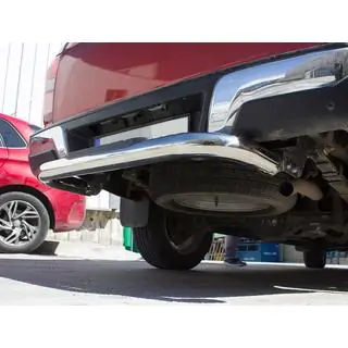 Protezione Posteriore Amazon Silver (76 mm, Acciaio Inox) Isuzu D-Max 2019- foto 1