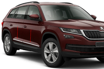 Skoda Kodiaq 2016-2023 Modanature Porta OmsaLine Acciaio Inox foto 1