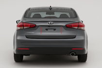 Kia Cerato 3 2013-2018 Modanatura cromata sopra targa per Sedan (acciaio inox) foto 1