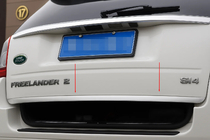 Land Rover Freelander II 2006–2014 Modanatura bagagliaio acciaio inox Carmos - Acciaio Inox Turco foto 1