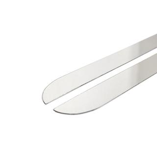 Bordo vetro acciaio inox (2 pz) foto 2
