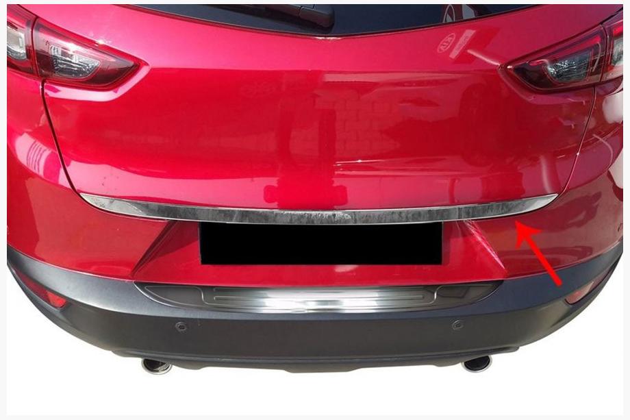 Mazda CX-3 2015- Modanatura bagagliaio acciaio inox Image