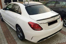 Mercedes C-class W205 2014-2021 Spoiler OmsaLine (primer per verniciatura) foto 1