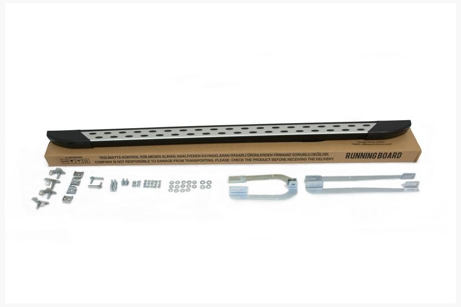 Mercedes Sprinter W901/902/903/904/905 1995–2006 Pedane Laterali DOT-Line (2 pz, Alluminio) Foto 3
