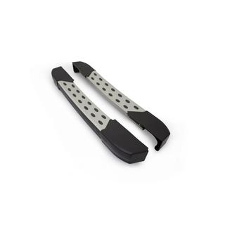 Pedane Laterali DOT-Line dietro la ruota (2 pz, Alluminio) Volkswagen LT 1995-2006 foto 3
