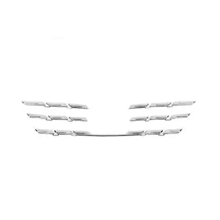 Coperture Griglia Cromate 2021+ (5 pz, Acciaio Inox) foto 3