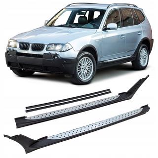 Pedane Laterali Cixtai (2 pz, Alluminio) BMW X3 E83 2003-2010 foto 1