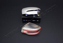 Mercedes X class 2017-2020 Coperture Specchietti (2 pz, Acciaio Inox) foto 3