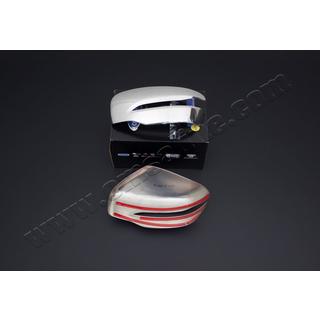 Coperture Specchietti (2 pz, Acciaio Inox) foto 3