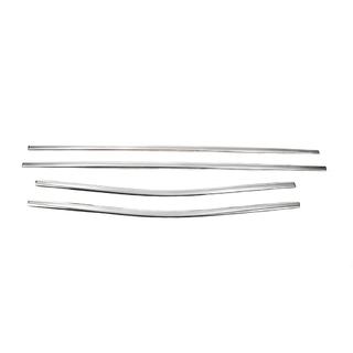 Modanature inferiori finestrini acciaio inox (4 pz) foto 3