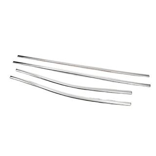 Modanature inferiori finestrini acciaio inox (4 pz) foto 2