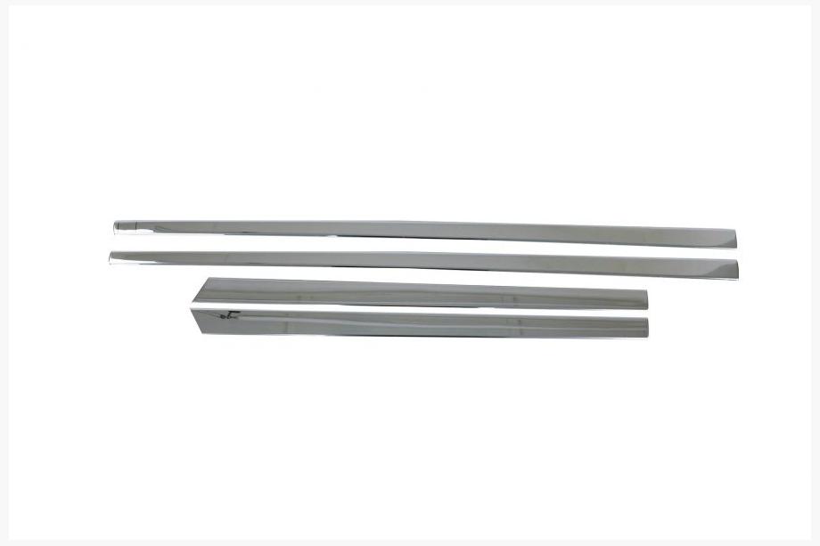 Mitsubishi L200 2015-2024 Modanature porte acciaio inox (4 pz) Foto 2