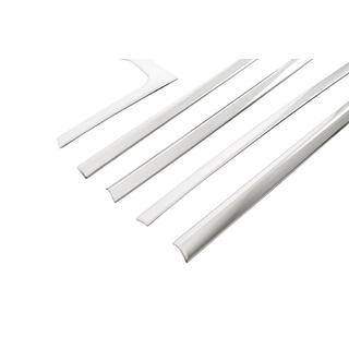 Kit completo cornici finestrini acciaio inox (10 pezzi) foto 4