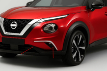 Nissan Juke 2020- Coperture Fari Cromate (2 pz, Acciaio Inox) foto 1