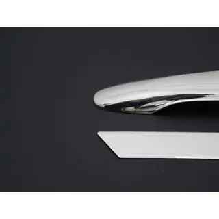 Coperture Maniglie Porta Cromate (4 pz, Acciaio Inox) foto 2