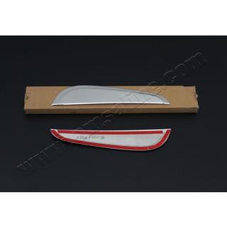 Coperture montanti posteriori in acciaio inox (2 pz) Nissan Navara/NP300 2016- foto 4