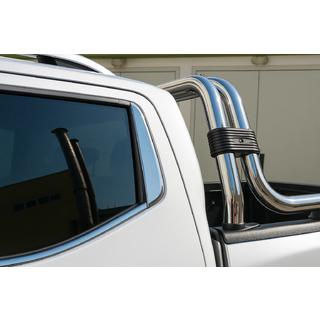 Coperture montanti posteriori in acciaio inox (2 pz) Nissan Navara/NP300 2016- foto 1