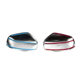 Coperture Specchietti (2 pz, Acciaio Inox) foto 4