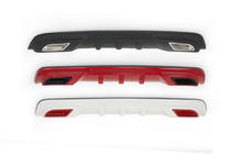 Opel Corsa E 2015-2019 Estensione diffusore posteriore (primer per verniciatura) foto 2