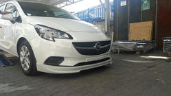 Opel Corsa E 2015-2019 Labbro anteriore inferiore (primer) foto 1