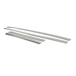 Modanature porte acciaio inox (4 pz) foto 3