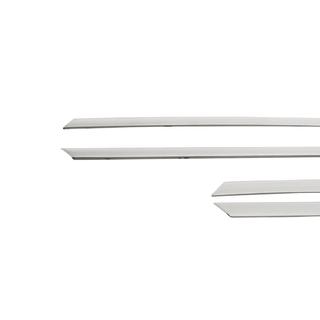 Cornici superiori finestrini acciaio inox (6 pz) foto 4