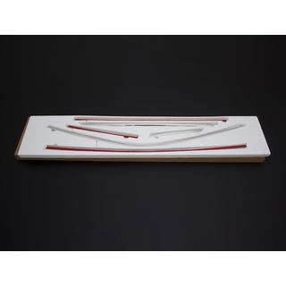 Set completo cornici finestrini acciaio inox (12 pz) foto 4