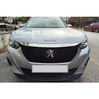 Modanatura cofano (1 pz, acciaio inox) Peugeot 2008 2019-