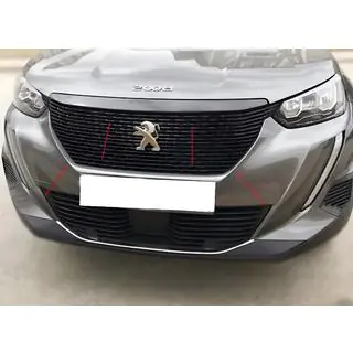 Cornici griglia (3 pz, acciaio inox) Peugeot 2008 2019- foto 1