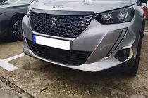 Peugeot 2008 2019- Copertura protettiva paraurti anteriore (2 pz, acciaio inox) foto 1