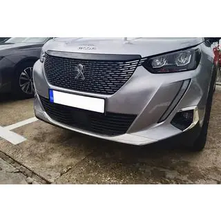 Copertura protettiva paraurti anteriore (2 pz, acciaio inox) Peugeot 2008 2019-