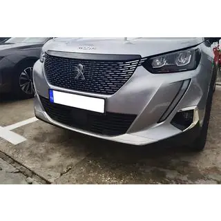 Copertura fendinebbia (2 pz, acciaio inox) Peugeot 2008 2019-