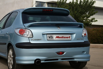 Peugeot 206 1998-2024 Spoiler inferiore Meliset (primer per verniciatura) foto 1