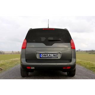 Modanatura cromata sopra targa OmsaLine (acciaio inox)