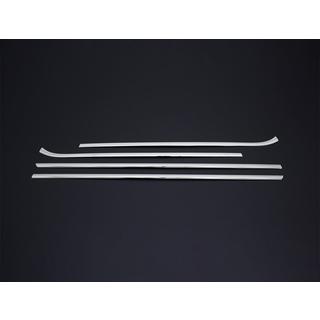 Modanature inferiori finestrini OmsaLine (4 pz, acciaio inox) Peugeot 308 2014-2021 foto 2