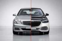 Mercedes S-сlass W221 2005-2013 Kit restyling per W223 Maybach foto 1