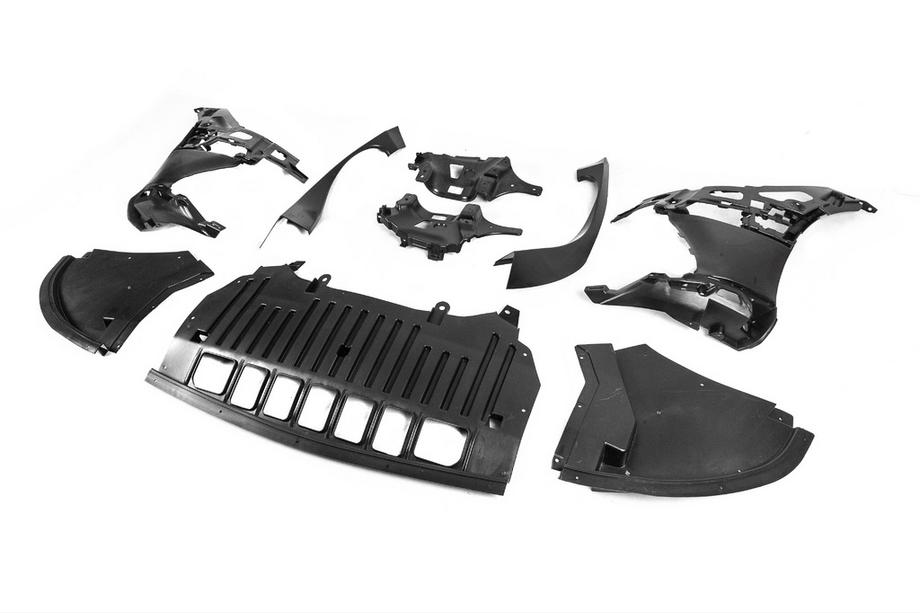 Mercedes S-class W221 2005-2013 Kit restyling per W223 Maybach Foto 45